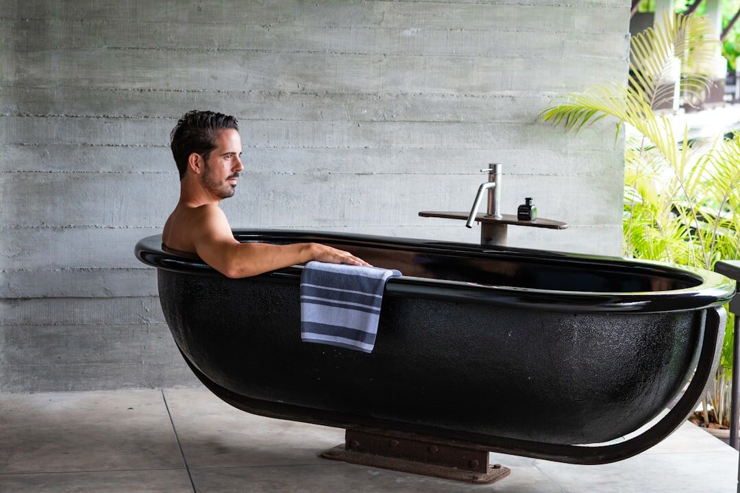 celebrity bathroom spa