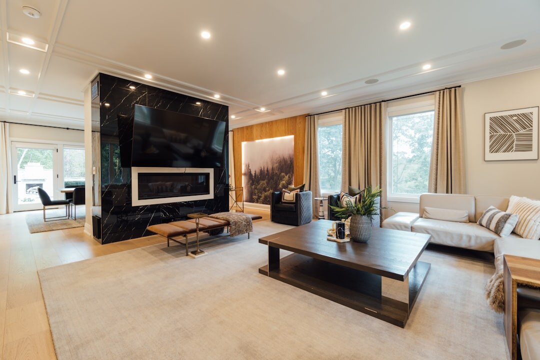 luxury living room view